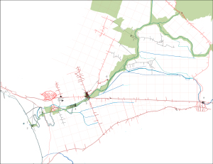 Fig. 2  Disegno dell’individuazione dei nuovi punti strategici sul fiume Sarno